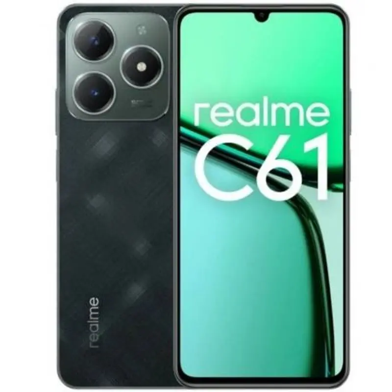 Realme Smartphone – 6.74" Display, Unisoc Chipset, 6Gb Ram + 256Gb Storage, Dual-Tone Green/Black 1