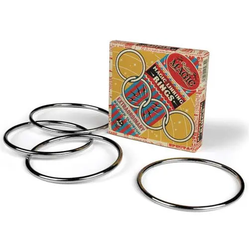 Ridleys Professional Magic Linking Rings Set 1