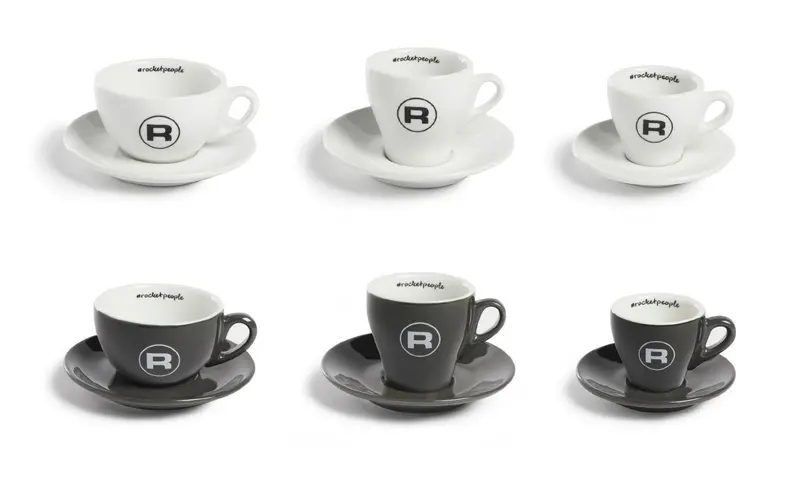 Rocket Espresso Cup & Saucer Set (6-Piece) 1