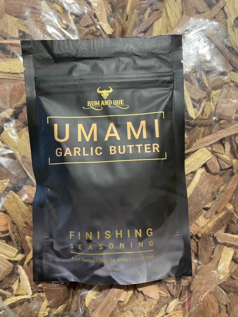 Rum & Que Garlic Butter Finishing Salt Blend 1