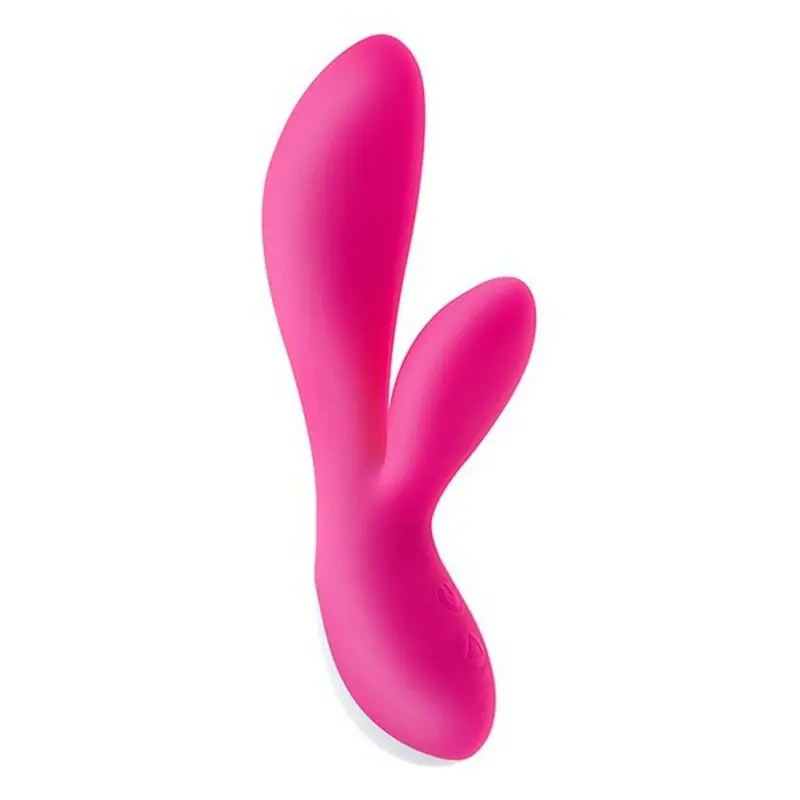 S Pleasures Rabbit Vibrator – Pink & Fuchsia Dual-Motor 1