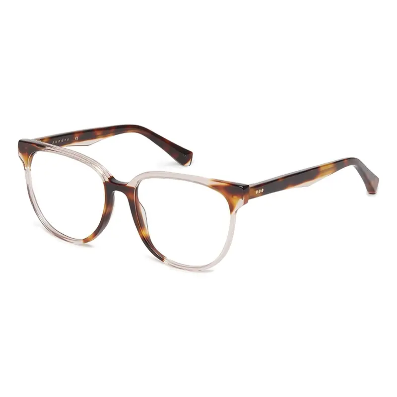 Sandro Paris Sd2027 Women'S Eyeglass Frame – Subtle Gold Accents, 53Mm Lens 1