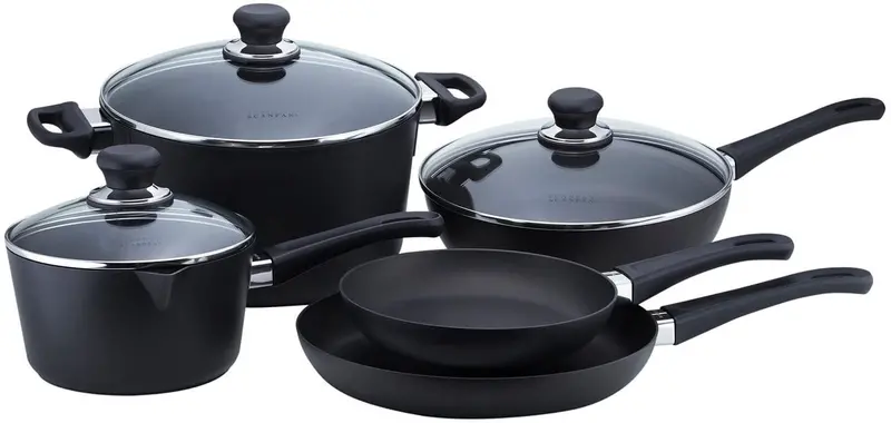 Scanpan Classic 8-Piece Cookware Set – Pfoa-Free Hard-Anodized Collection 1
