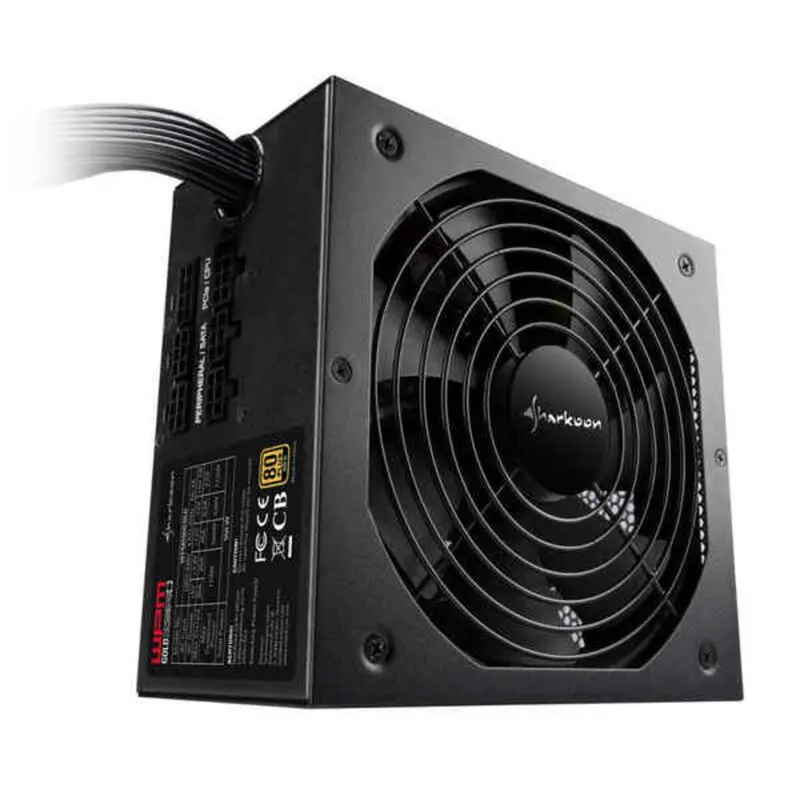 Sharkoon 650W 80 Plus Gold Atx Psu With 110Mm Fan 1