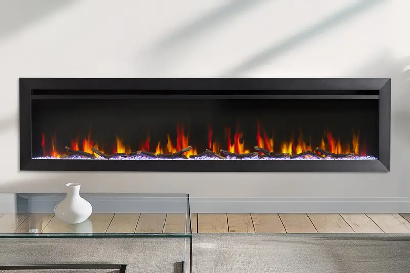 Simplifire Allusion Slim 72-Inch Wall-Mount Or Recessed Electric Fireplace 1
