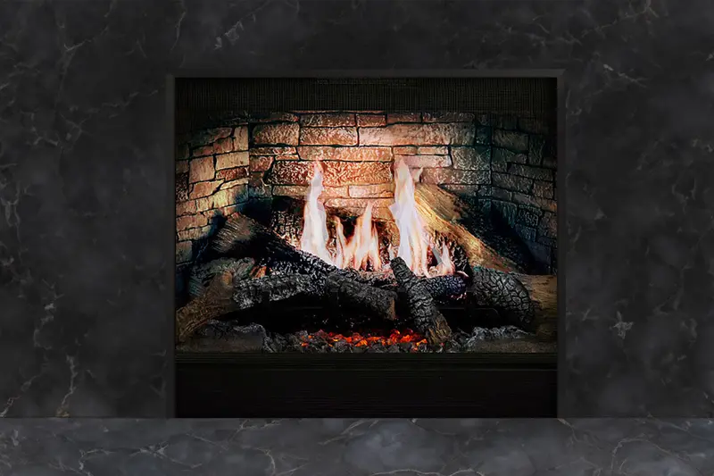 Simplifire Inception 36" Traditional Smart Electric Fireplace – Standard Model 1