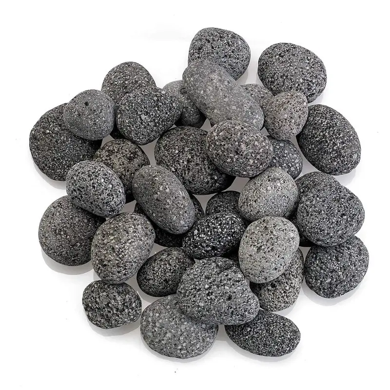 Small Gray Lava Stone – 1/2–1 Inch, 10 Lb 1