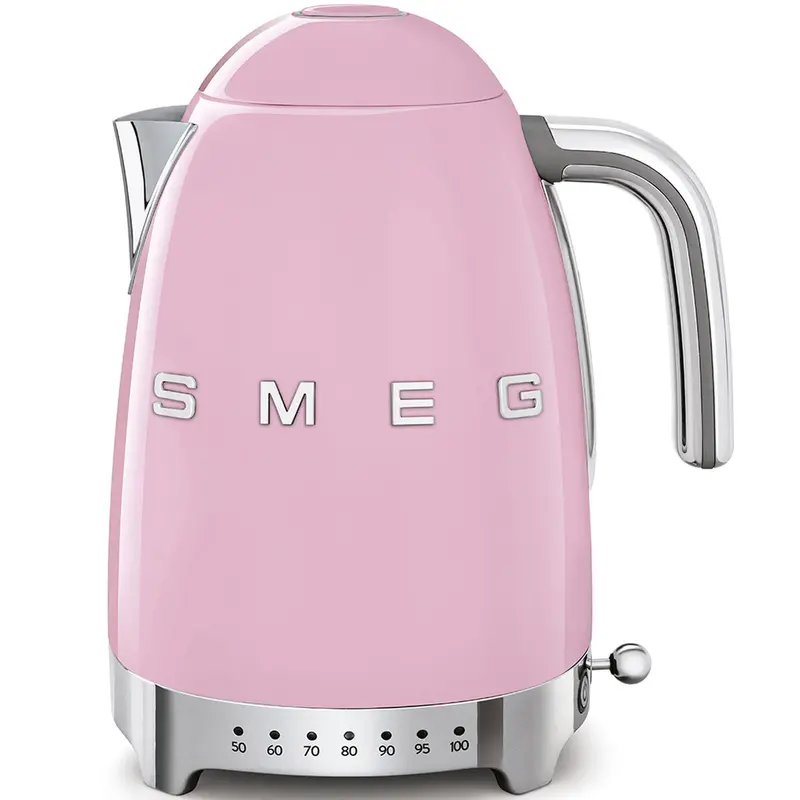 Smeg Klf04Pkeu Electric Kettle – 1.7 L Stainless Steel & Plastic Design 1