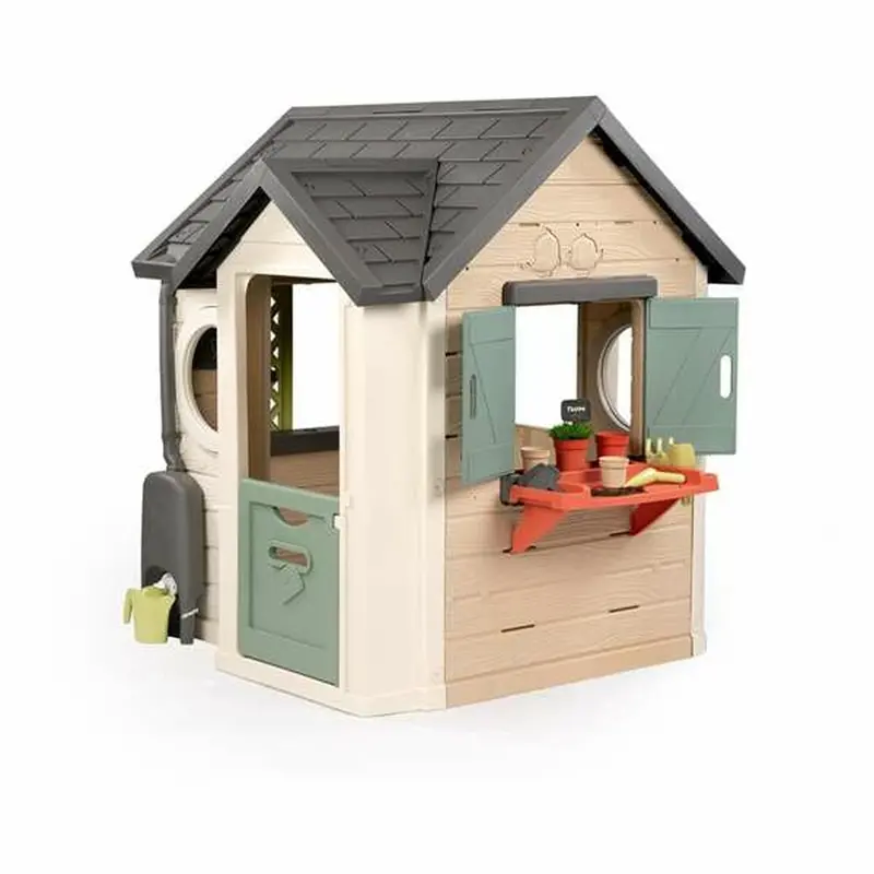 Smoby Life Garden Children’S Playhouse – Interactive Outdoor Play Structure 1