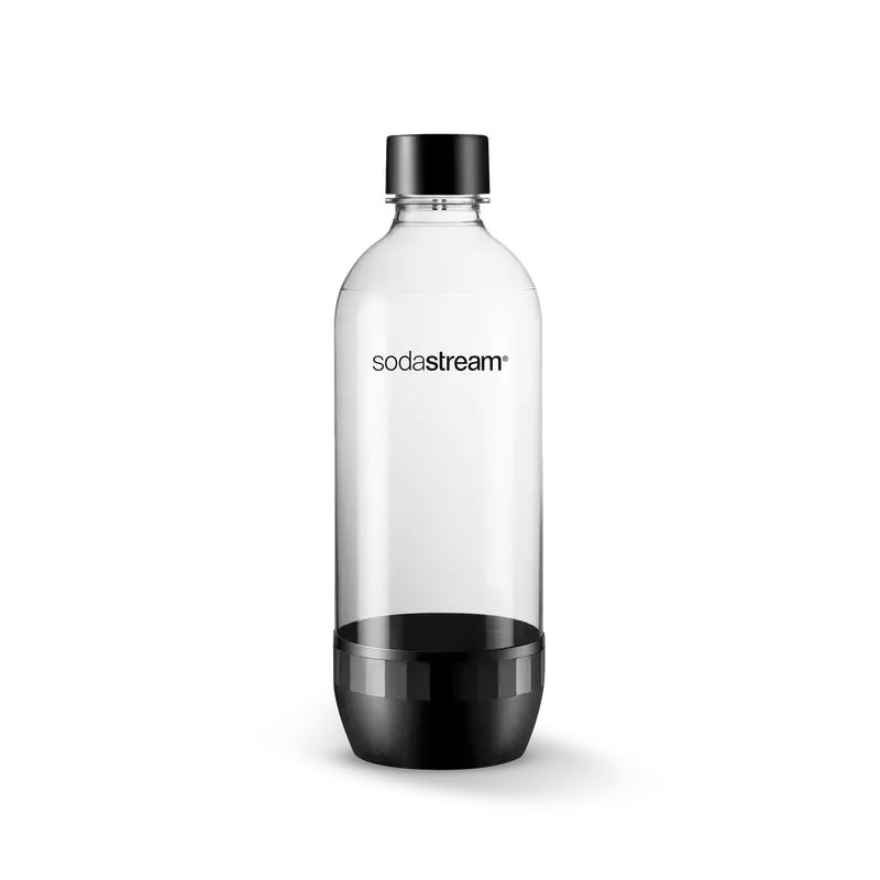 Sodastream Fuse White 1-Liter Bottles – Twin Pack, Dishwasher-Safe 1