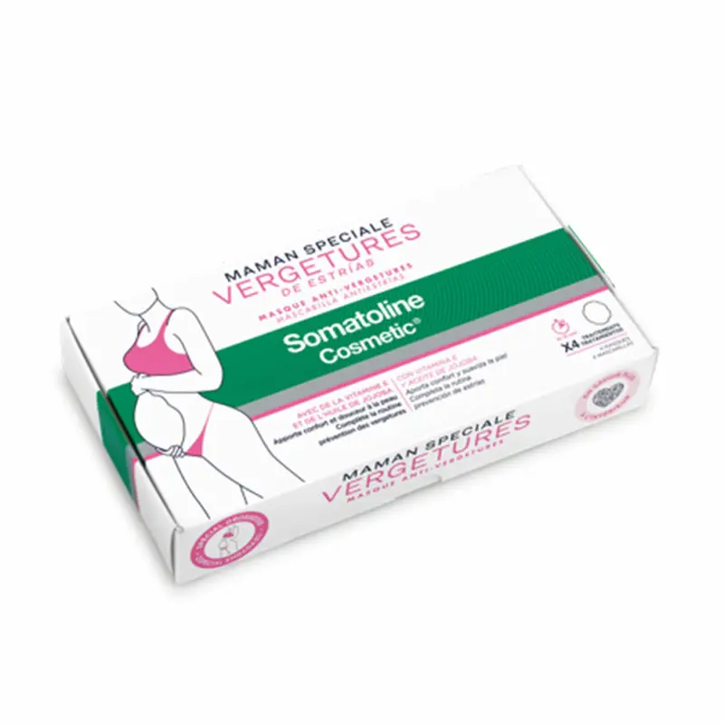 Somatoline Anti-Estrías Firming Stretch Mark Cream – 4 Tubes, Clinical Strength 1