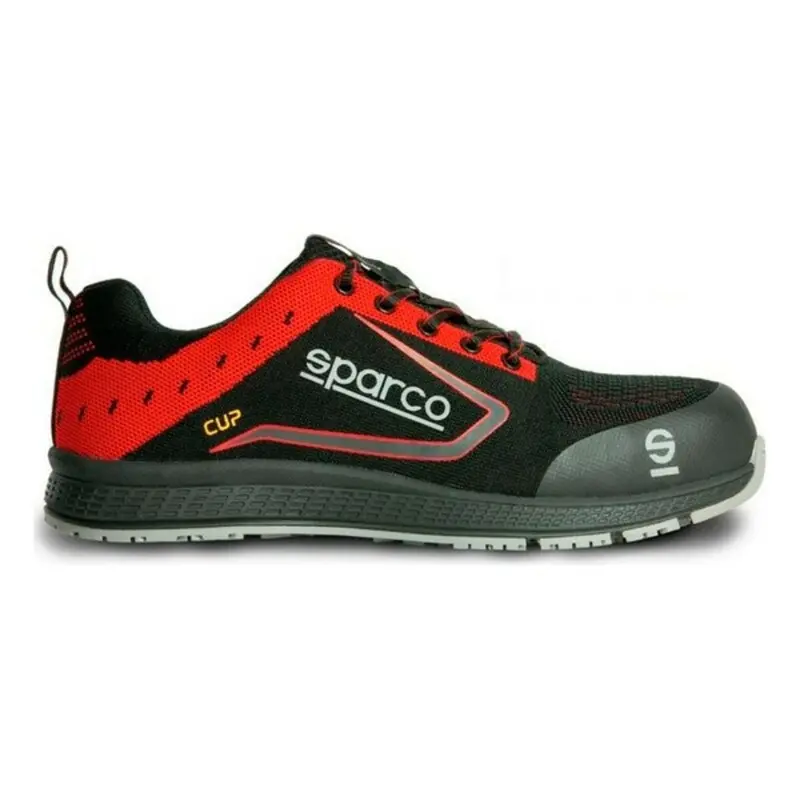 Sparco Cup Black And Red Safety Shoes 1