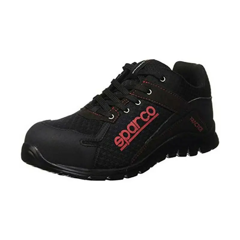 Sparco Indoor Slippers – Lightweight Black Slip-Ons With Non-Slip Sole 1