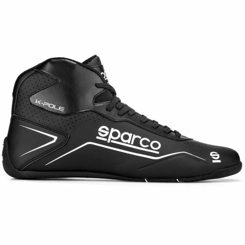 Sparco K-Pole Racing Ankle Boots – Sleek Black Performance Footwear 1