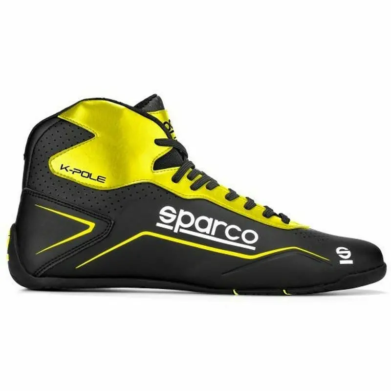Sparco Racing Ankle Boots – Yellow Performance Footwear, Eu Size 47 1