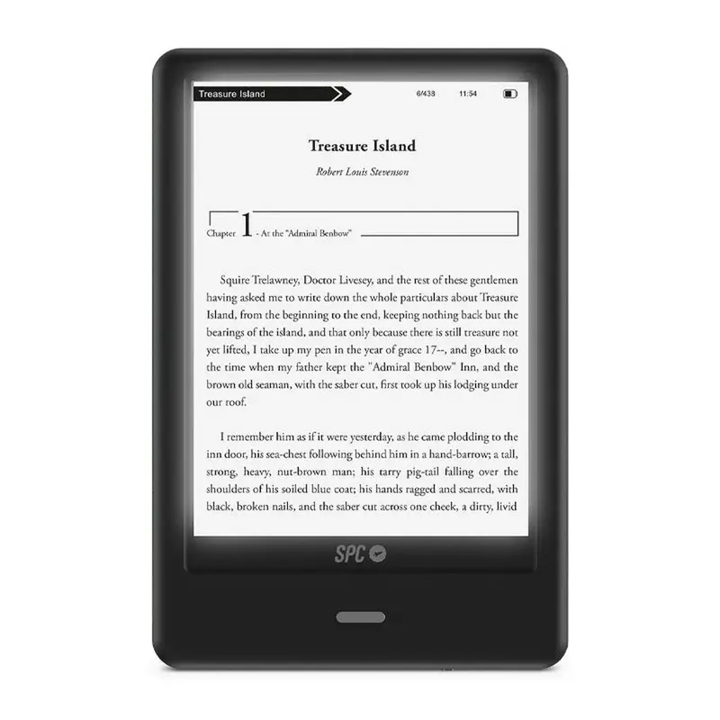 Spc 5615A Black E-Book Reader 1