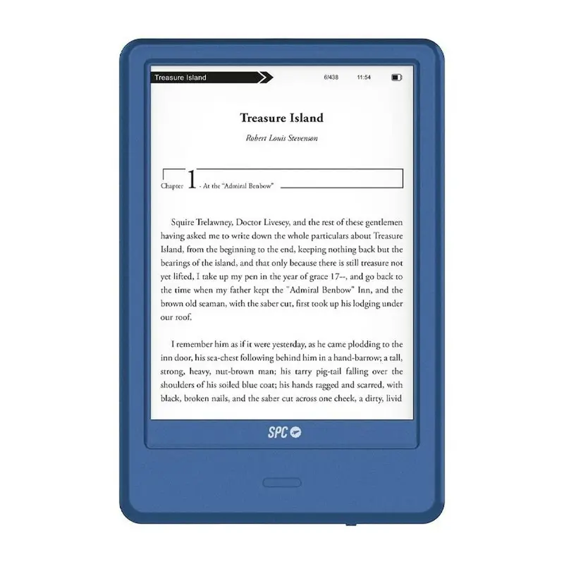 Spc 5615A E-Book Reader – Blue Display, Lightweight Digital Reader 1