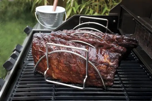 Stainless Steel Reversible Rib & Roast Rack (Cc3096) 1