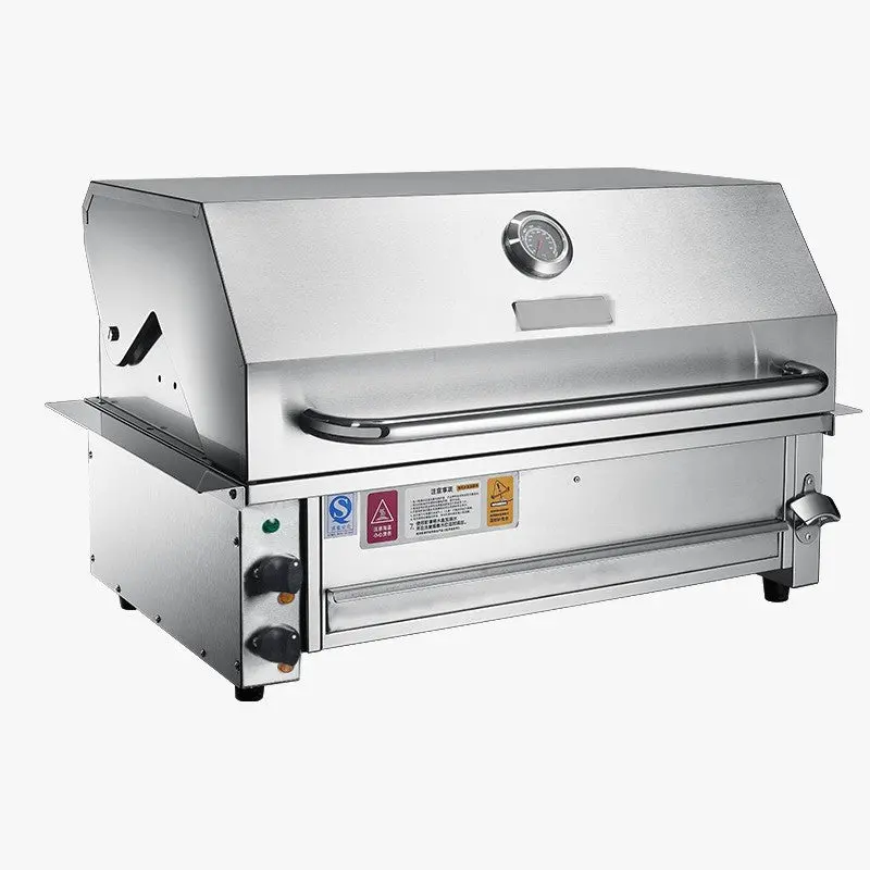 Stainless Steel Smokeless Built-In Electric Grill 1