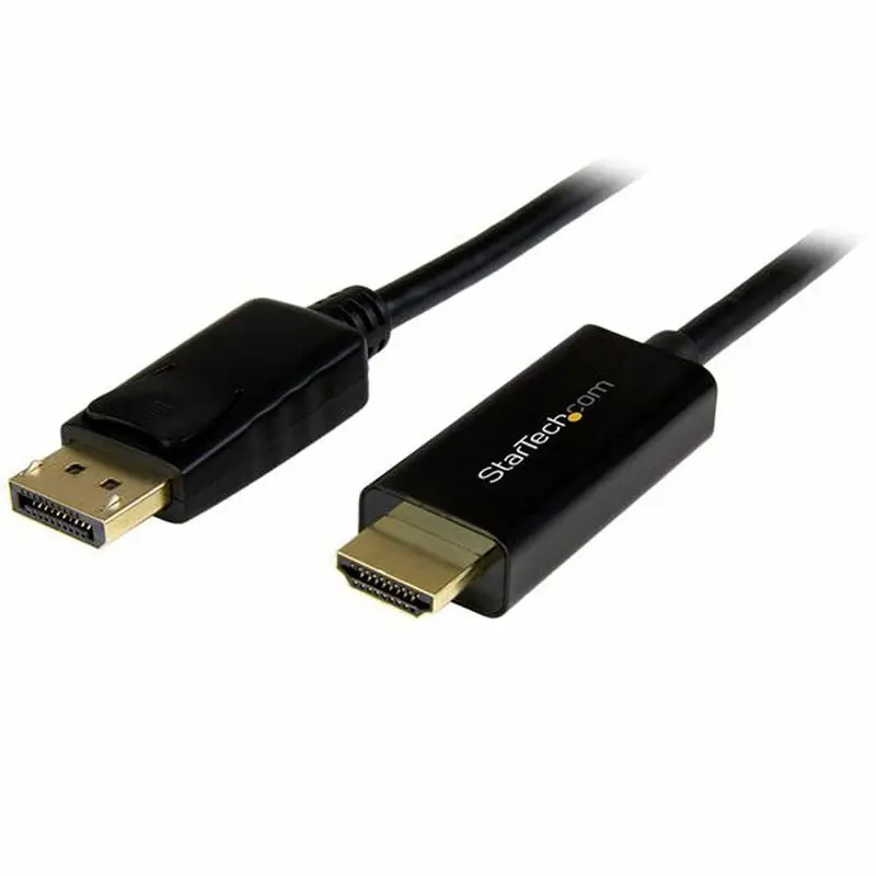 Startech Displayport To Hdmi Adapter – 4K Ultra Hd, 5-Meter Cable (Dp2Hdmm5Mb) 1