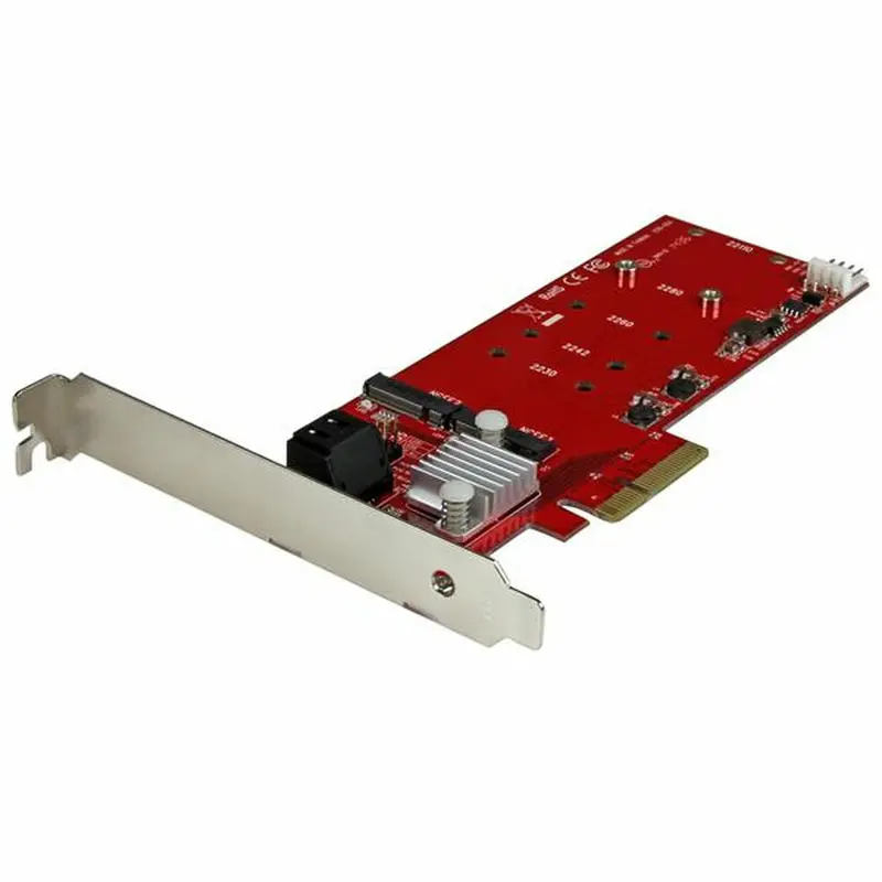 Startech Pexm2Sat3422 Raid Controller – M.2 To Dual Sata Iii Adapter Card 1