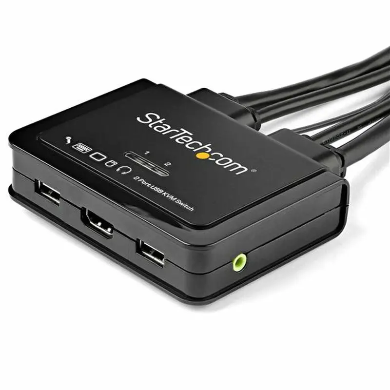 Startech Sv211Hdua4K Dual-Monitor Kvm Switch – 4K Support 1