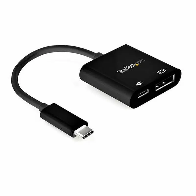 Startech Usb-C To Displayport 1.4 Adapter – 4K@144Hz, Black 1