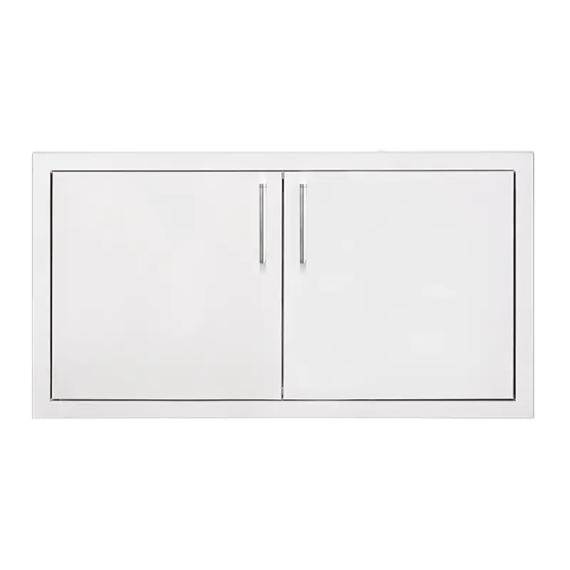 Summerset 33-Inch Double Horizontal Access Door Masonry Frame Return Assembly 1