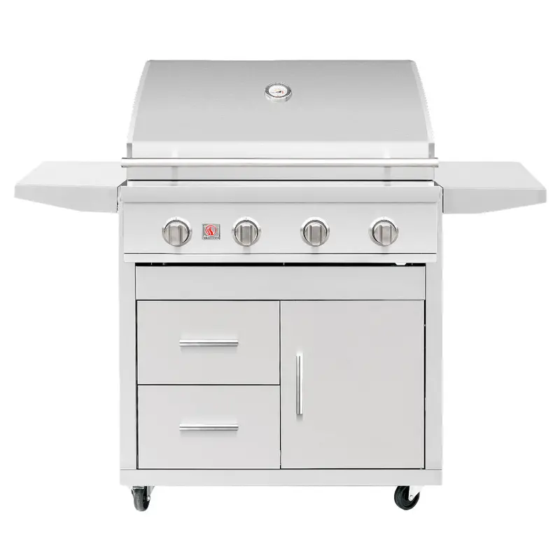 Summerset Sizzler Deluxe 32-Inch Freestanding Gas Grill 1