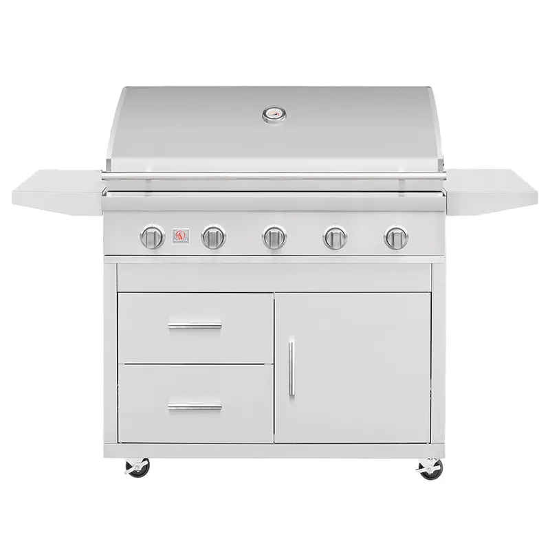 Summerset Sizzler Deluxe 40-Inch Freestanding Gas Grill 1