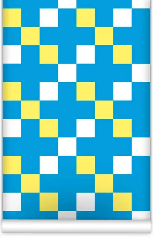 Sunny Web Geometric Wallpaper Roll – 61.5 Cm Wide × 10 M Long 1