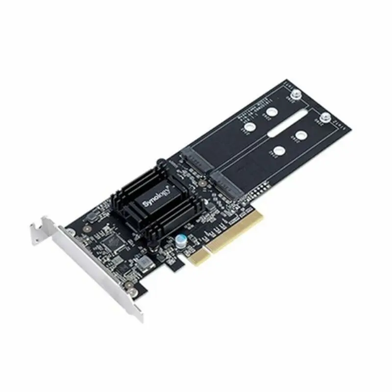 Synology M2D18 M.2 To Sata Adapter – Black Pcie Expansion Module 1