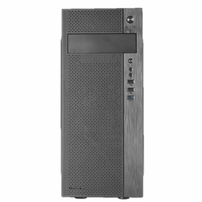 Tacens 2Ferrox Atx Semi-Tower Pc Enclosure – Matte Black Finish 1