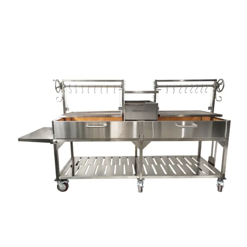 Tagwood Bbq24Ss Argentine-Style Freestanding Charcoal Grill 1