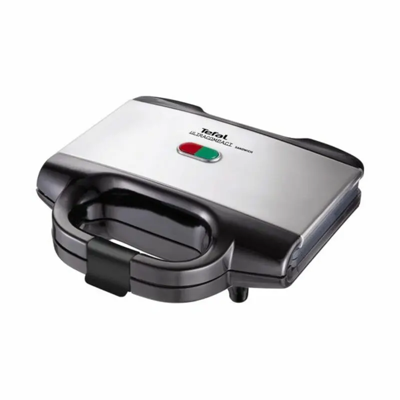 Tefal Sm1552 Stainless Steel Sandwich Maker – 700W, Black 1