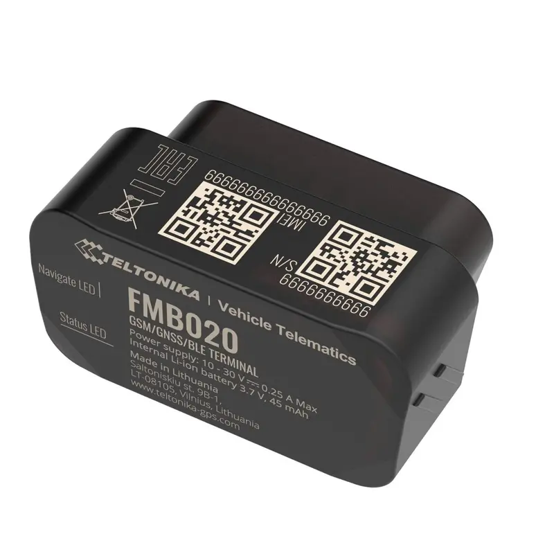 Teltonika Fmb020 Gps Tracker – Compact Black Locator Device 1