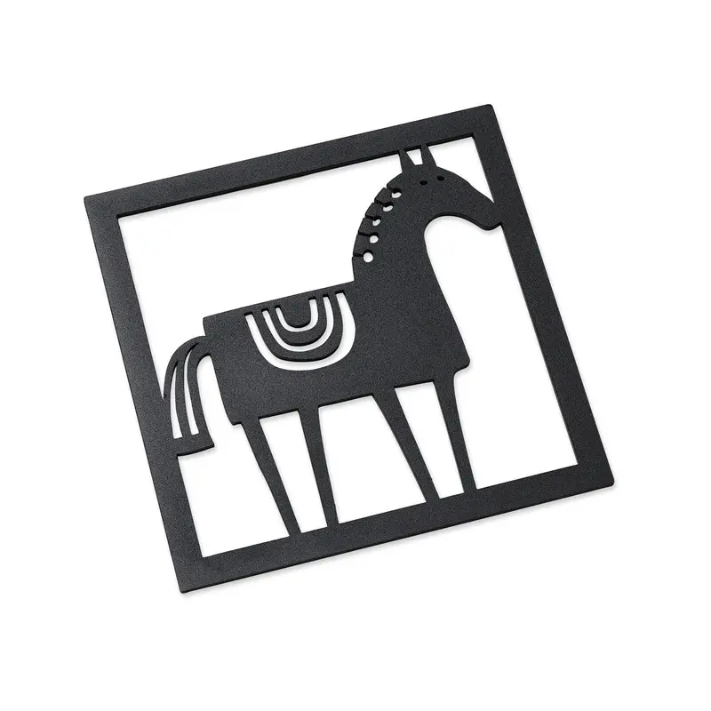 The Horse Motif Heat-Resistant Trivet 1