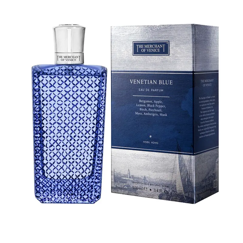 The Merchant Of Venice Venetian Blue Eau De Parfum For Men – 100 Ml Luxury Fragrance 1