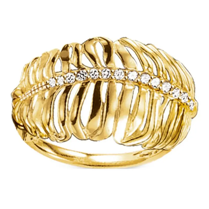 Thomas Sabo Tr1976-414-14-56 Ladies’ Ring – Sterling Silver, Size 16 1
