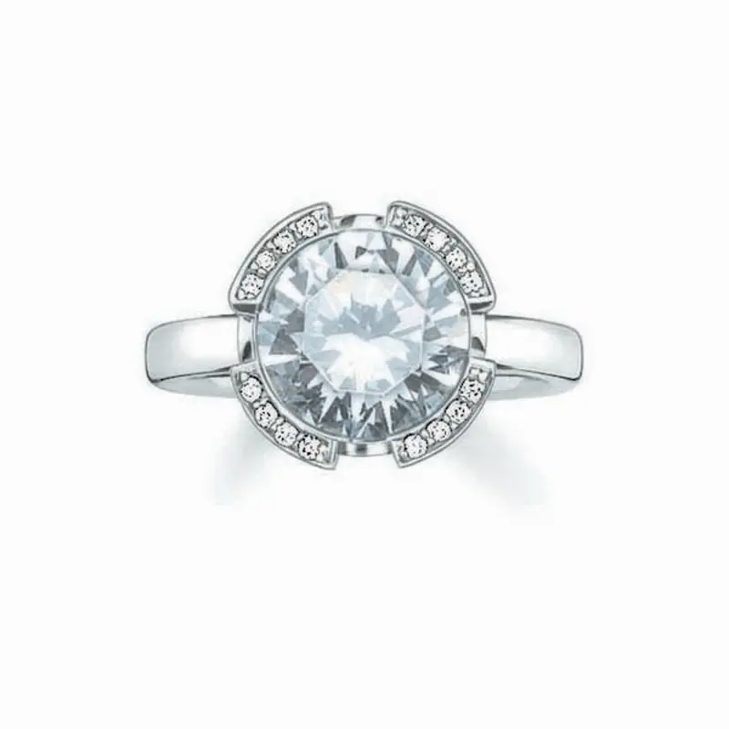 Thomas Sabo Tr2038-051-14 Women'S Ring – Sizes 14 & 12 1