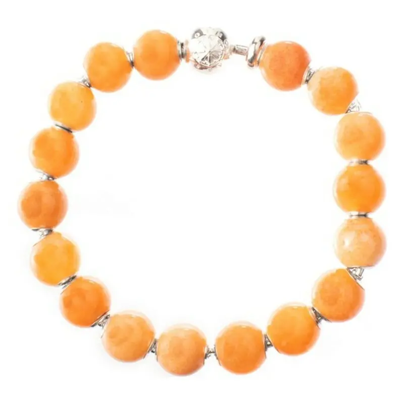 Thomas Sabo Women'S Orange Bracelet Kt14286610L17 – 20Cm Length 1