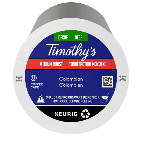 Timothy'S Decaffeinated Colombian Keurig Pods (24 Count) 1