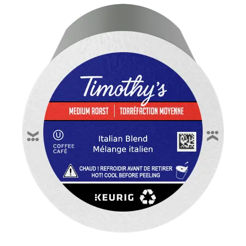 Timothy'S Italian Roast K-Cup Pods – 24 Count 1