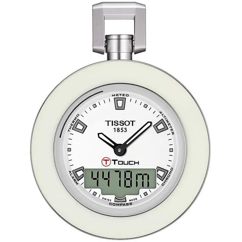 Tissot Pocket Touch Mechanical Pocket Watch – 43 Mm Diameter, Classic Style 1