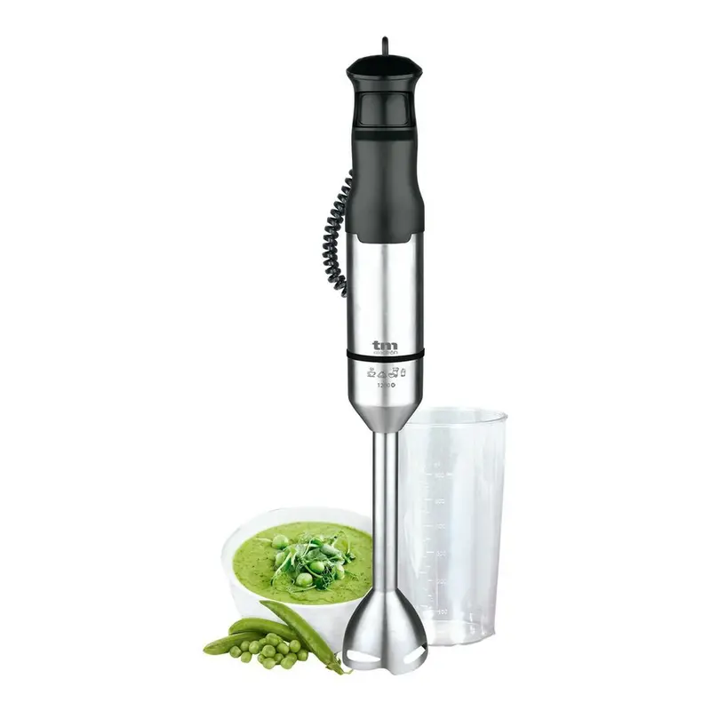 Tm Electron Hand Blender – 1200W Stainless Steel Immersion Mixer With Attachments 1