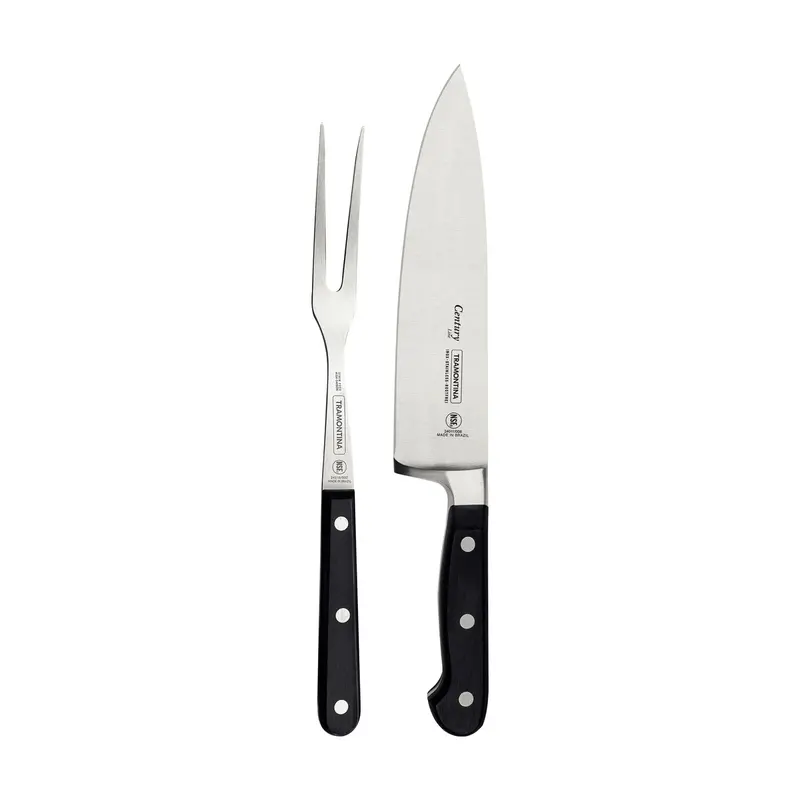 Tramontina Century Carving Kit: Two Premium Blades With Reinforced Polycarbonate Handles 1