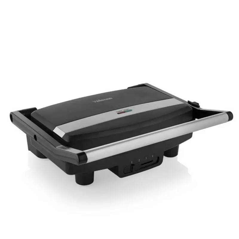 Tristar Gr-2856 Contact Grill – 1000W, Black Steel, 28 × 19 Cm 1