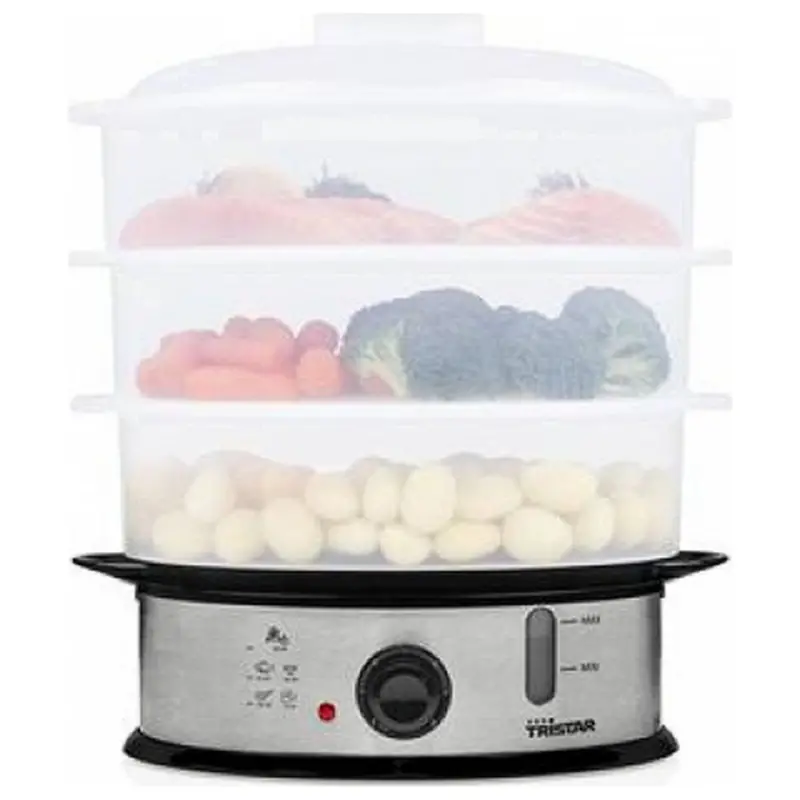 Tristar Vs-3914 Electric Steam Oven – 12-Liter Capacity, 1200W, White Plastic Design 1