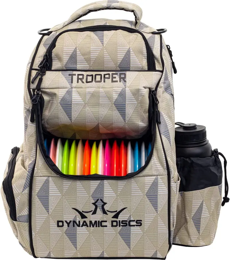 Trooper Pro-Grade Disc Golf Backpack – 18+ Disc Capacity, Lightweight & Durable Design 1
