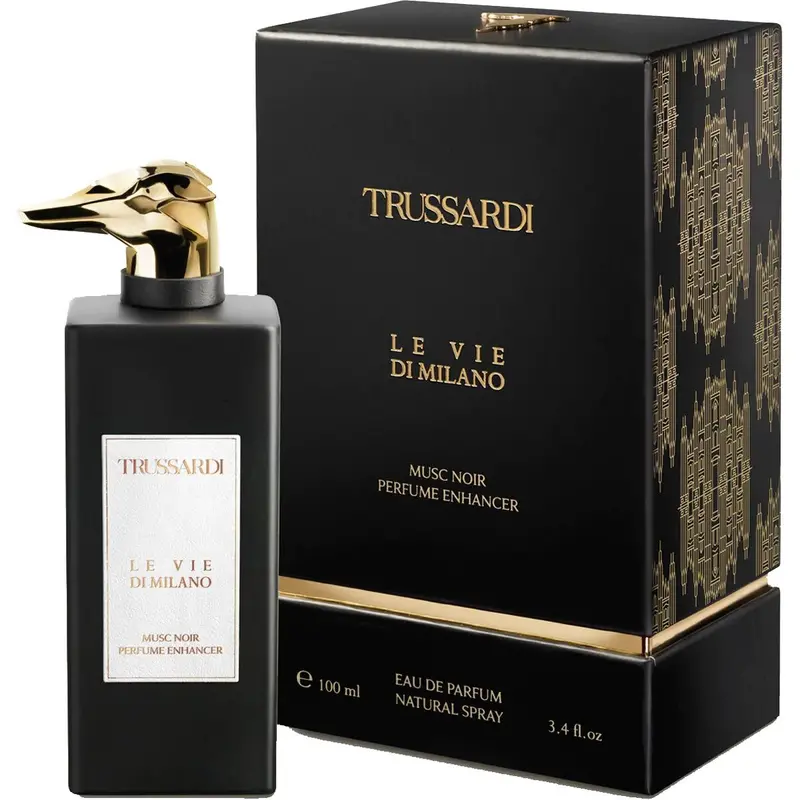 Trussardi Le Vie Di Milano Musc Noir Perfume Enhancer – Eau De Parfum, 100 Ml 1